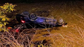 Makas attığı esnada kazaya sebep oldu: 1 yaralı