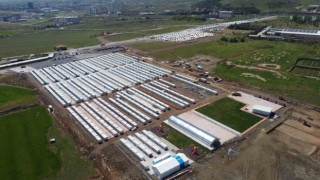 Malatyada konteyner kentlerin kurulumu sürüyor