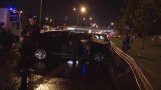 Maltepede 12 aracın karıştığı zincirleme kaza: 3 yaralı
