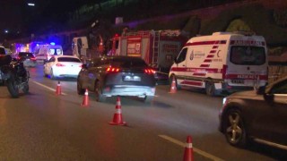Maltepede otomobil işçilerin arasına daldı, 4 işçi hayatını kaybetti