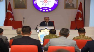 Manisada seçim güvenliği toplantısı yapıldı