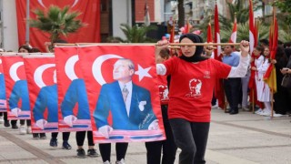 Manisanın ilçelerinde 19 Mayıs coşkusu