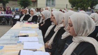 Manisanın ilk Köy Yaşam Merkezinde Kuran-ı Kerim şöleni