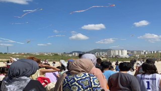 Mardinde afetzede çocuklar uçurtma şenliğinde eğlendi