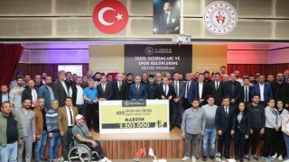 Mardinde amatör spor kulüplerine 2 milyon 205 bin TLlik destek
