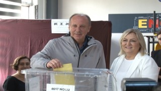 Memleket Partisi lideri Muharrem İnce oyunu Ankarada kullandı