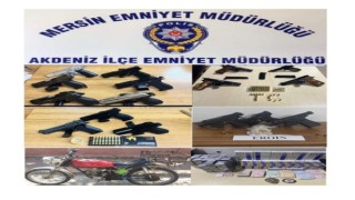 Mersinde çeşitli suçlardan yakalanan 84 şüpheli tutuklandı