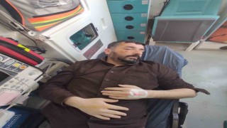 Mersinde HDP taraftarı Hüdaparlıların standı önünde havaya ateş etti