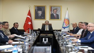 Mersinde seçim güvenliği toplantısı gerçekleştirildi