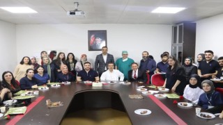 MHP Erzurum Milletvekili Adayı M. Hanifi Macit, Araştırma Hastanesindeydi