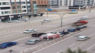 MHP seçim aracı zincirleme kazaya karıştı