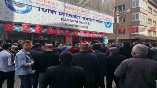 MHPli Özdemir Türk Diyanet Vakıf Sen Kayseri Şubesi ve Misafirhanesinin Açılışına Katıldı