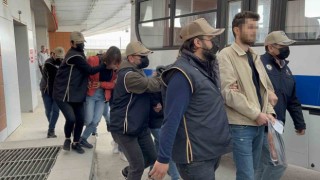 Milletvekili adaylarının da içinde bulunduğu 10 terör şüphelisi adliyeye sevk edildi