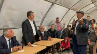 Milletvekili Tutdere, depremzedelerin sorunlarını dinledi