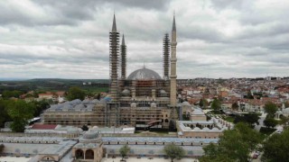 Mimar Sinanın ustalık eseri Selimiye Camii, yıl sonunda modern görünüme kavuşacak