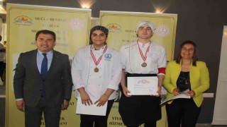 Muğlada genç aşçı adayları yemek yarışmasında hünerlerini sergiledi