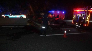 Muğlada trafik kazası: 1 ölü 1 yaralı