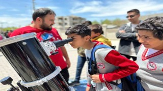 Muradiyede öğrenciler için uzay gözlemi etkinliği