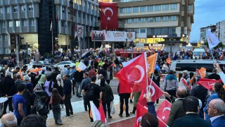 Nazillide Erdoğan coşkusu meydanlara sığmadı
