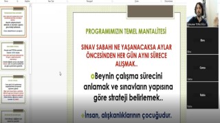 NEVÜden online bilgilendirme