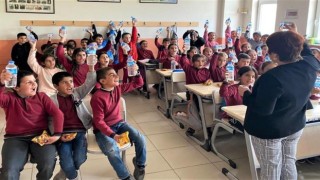 Öğrencilere tasarruflu su kullanımı farkındalığı eğitimi