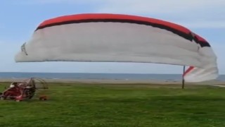 Orduda paramotor kazası: 2 yaralı