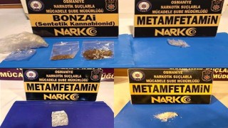 Osmaniye Narkotik polisi, 22 operasyonda 23 şüpheli yakaladı