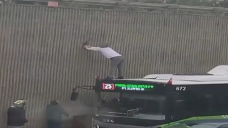 Otobüs şoföründen alkışlanacak hareket