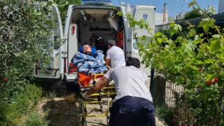 Oyunu ambulansta kullandı