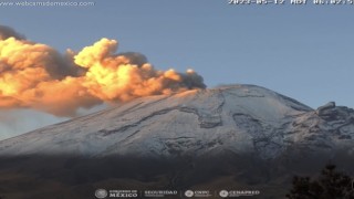 Popocatepetl Yanardağında şiddetli patlama: Küller evlere kadar ulaştı