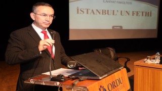 Rektör Akdoğan: “Bizler, ecdadımızın çabaları sayesinde buradayız”