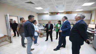 Rektör Dalgın, Düzce Üniversitesinde yapılan çalışmaları inceledi