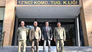 Rektör Uzun’dan Garnizon Komutanı’na ziyaret