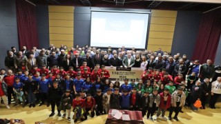 Rizede Amatör spor kulüplerine yardım programı gerçekleştirildi