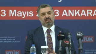 RTÜK Başkanı Şahin: “Ana muhalefet lideri çıkıp bizi tehdit ediyor”