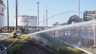 Rusyada petrol depolama tesisinde yangın