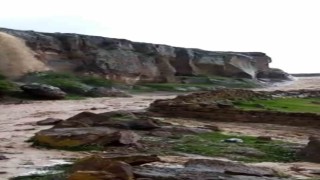 Sağanak yağış Tomarzada sele dönüştü