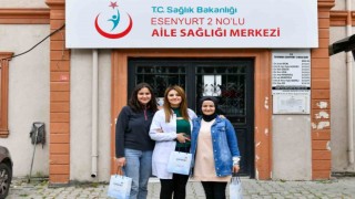 Sağlık emekçileri unutulmadı