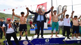 Salbaşta başpehlivan Mehmet Çelebi oldu