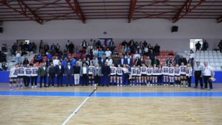 Şampiyonlara coşkulu kutlama