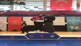 Samsunlu sporcu Türkiye 4.sü oldu.