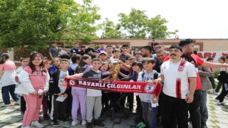 Samsunsporun şampiyonluk kupası Kavakta