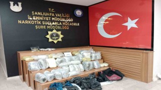 Şanlıurfada 48 kilo uyuşturucu ele geçirildi