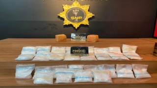 Şanlıurfada durdurulan araçta uyuşturucu ele geçirildi