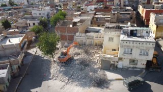 Şanlıurfada kentsel dönüşüm çalışması sürüyor