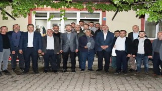 Seçimlerde yüzde 90 ve üzeri oy çıkaran Aslanapa ilçesi köylerine plaket