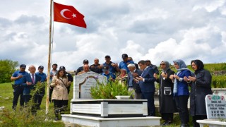 Şehit Cemalettin Topçu şahadetinin 46. yılında kabri başında anıldı