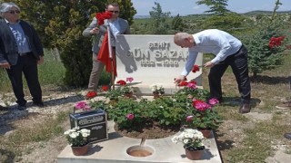 Şehit Gün Sazak kabri başında anıldı