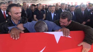 Şehit polis memuru Resul Barutçu, Osmaniye'de toprağa verildi