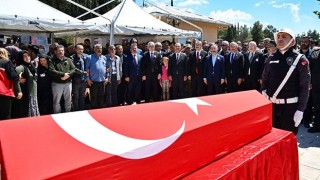 Şehit Polis memuru son yolculuğuna uğurlandı